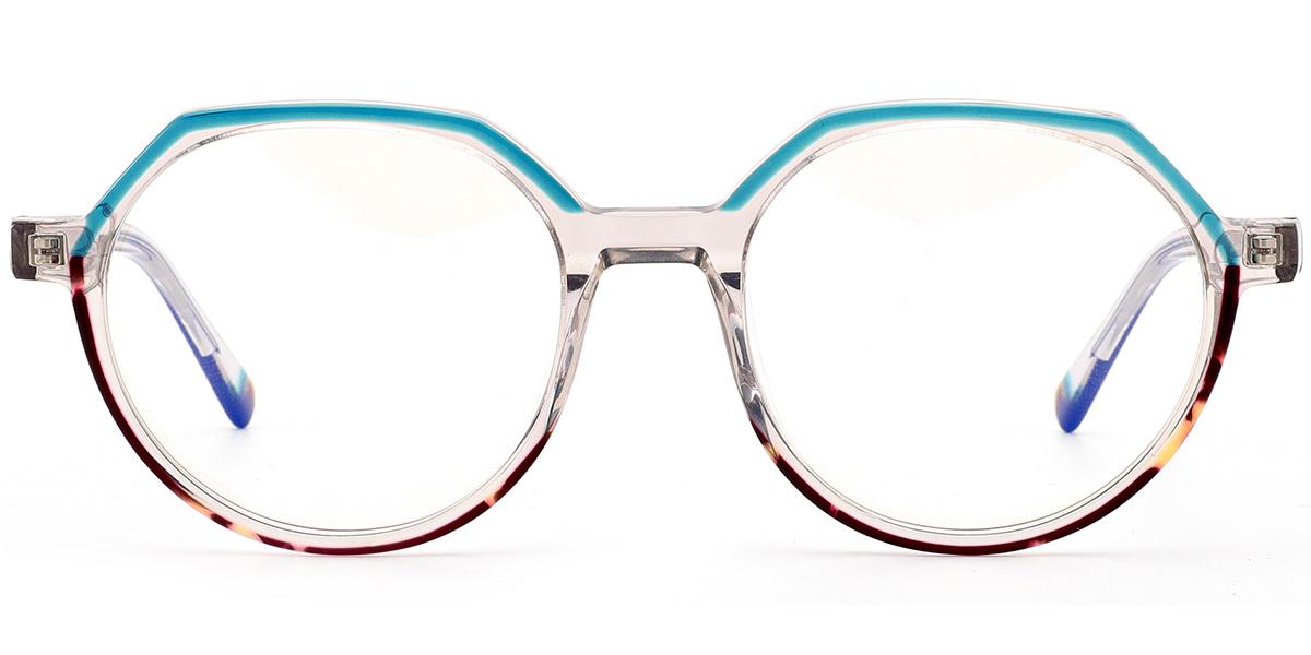 Óculos de Grau Willy 8522 Azul + Tartaruga