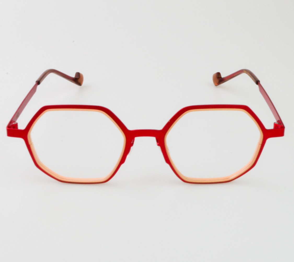 Óculos de Grau Willy Vermelho 76887