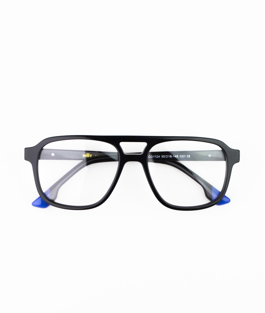 Óculos de Grau Willy Mod. 1124 Preto