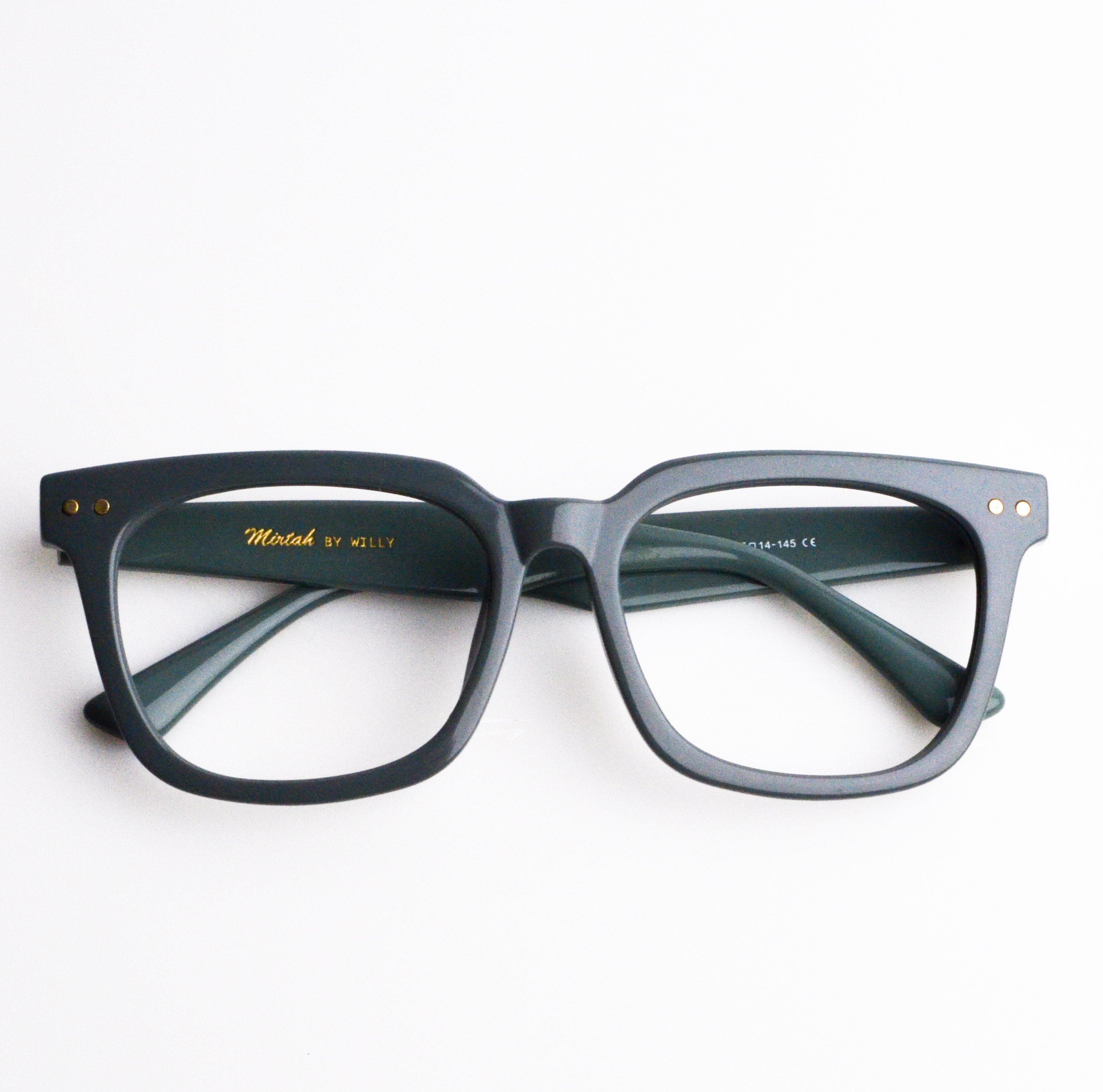 Óculos de Grau Oversized Verde Musgo Mod 2655