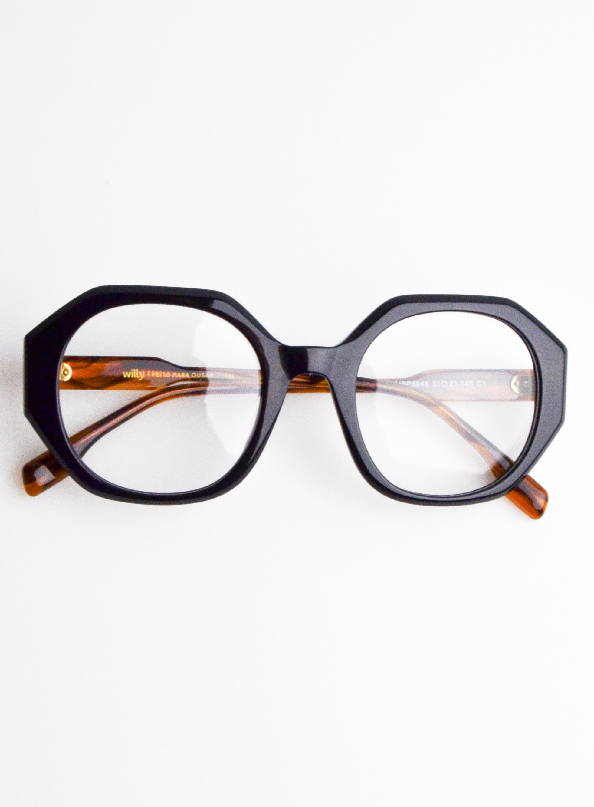 Óculos de Grau Willy Mod. 8046 Preto